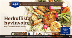 Desktop Screenshot of antell.fi